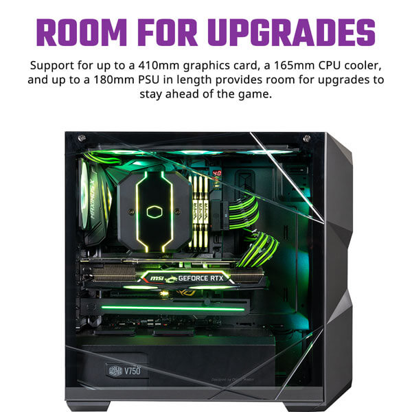 Cooler Master MasterBox TD500 Mesh ARGB E-ATX Mid Tower Case